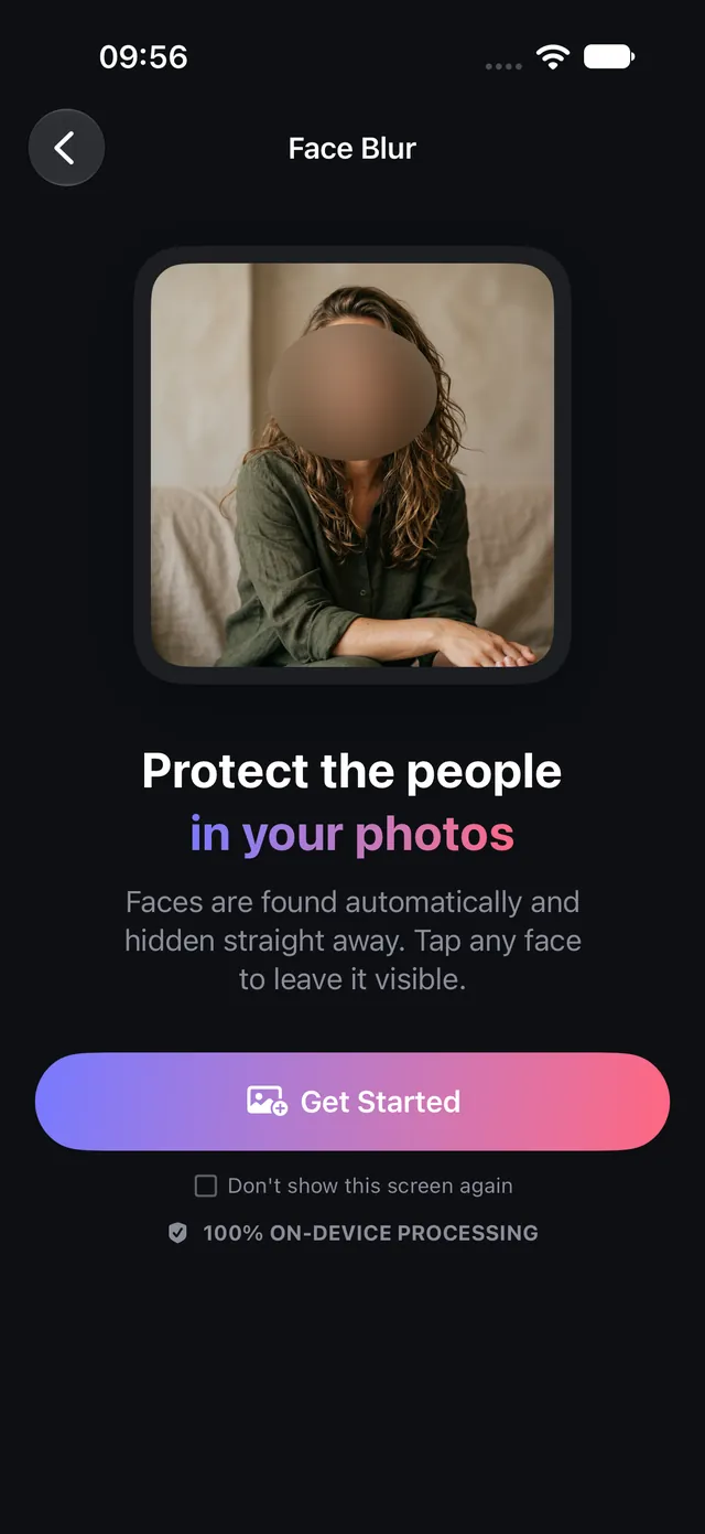 Buramkan Wajah dan Metadata di OptiPixel