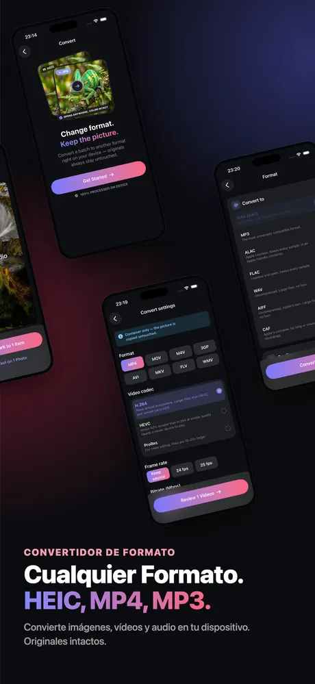 Captura de OptiPixel en el App Store 6