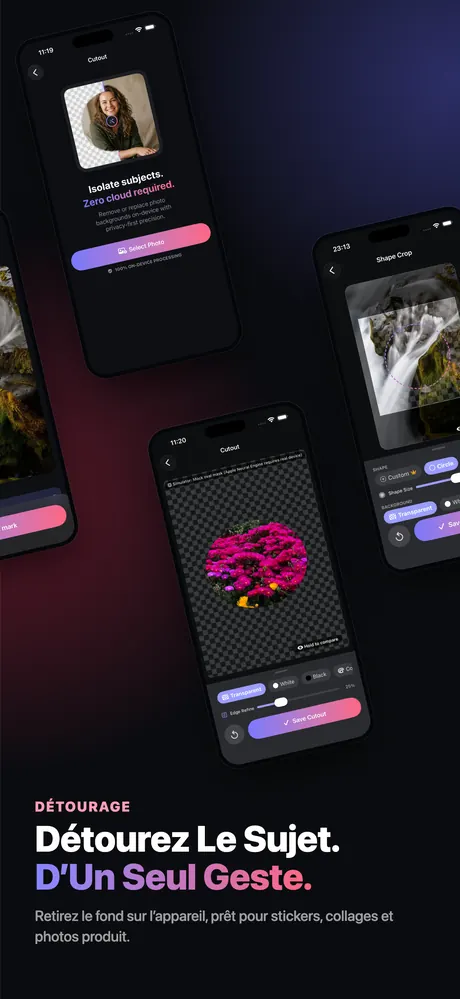 Capture d’écran App Store d’OptiPixel 8