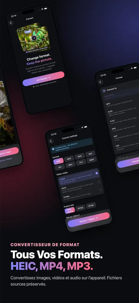 Capture d’écran App Store d’OptiPixel 6