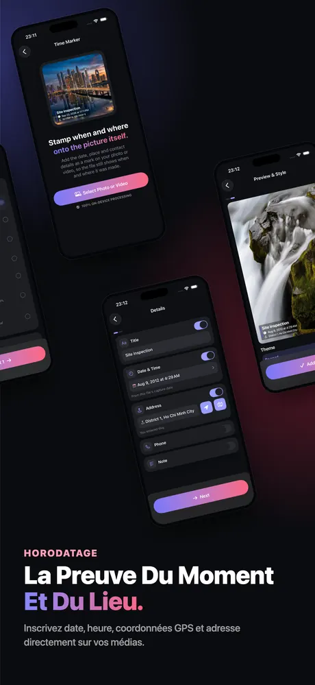 Capture d’écran App Store d’OptiPixel 7