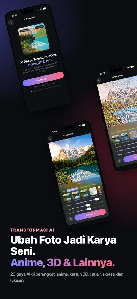 Tangkapan layar OptiPixel di App Store 1