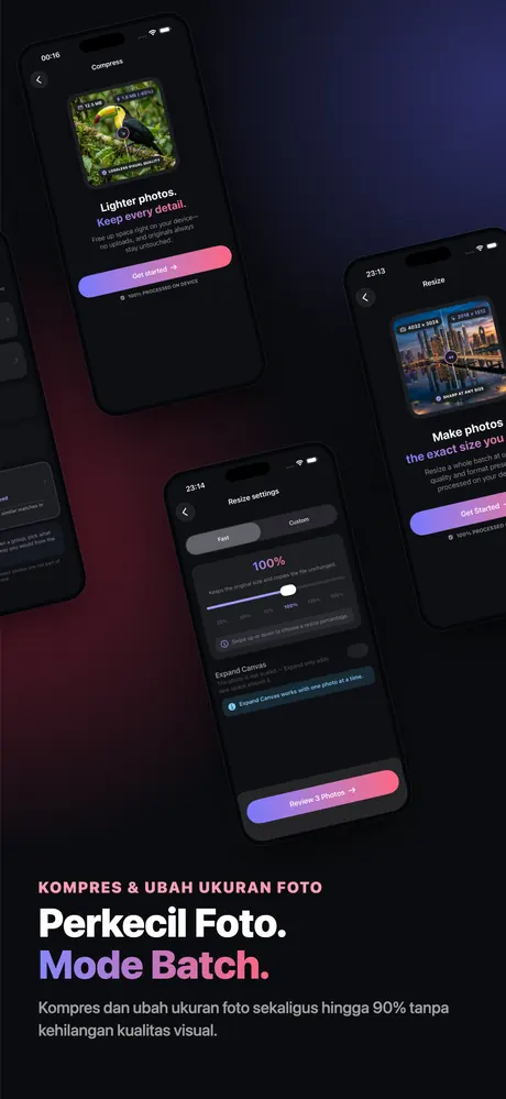 Tangkapan layar OptiPixel di App Store 4