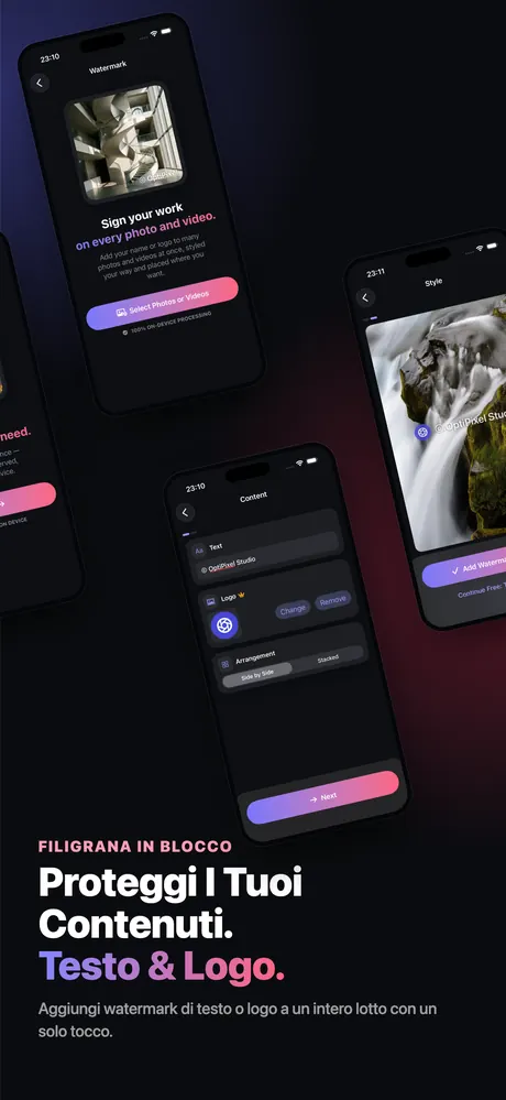 Screenshot App Store di OptiPixel 5