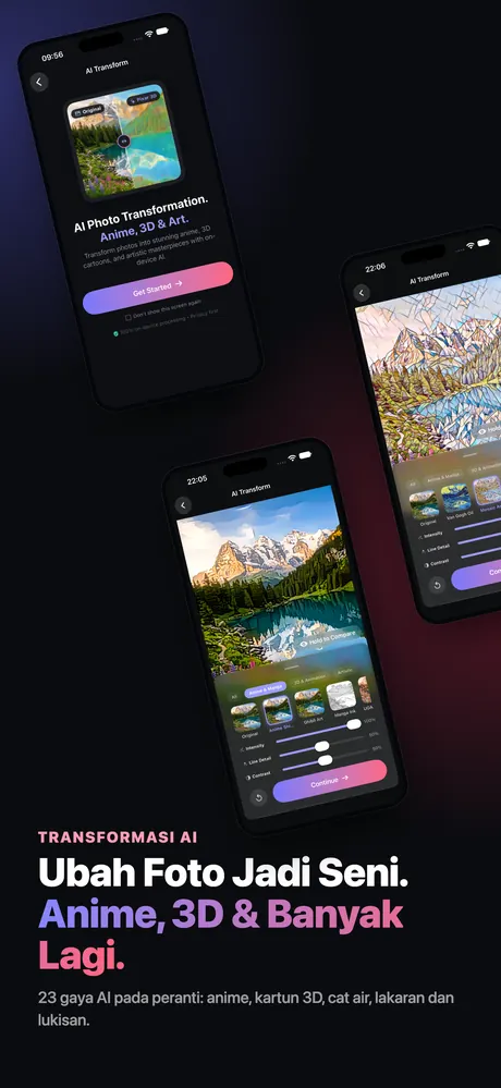 Tangkapan skrin OptiPixel di App Store 1