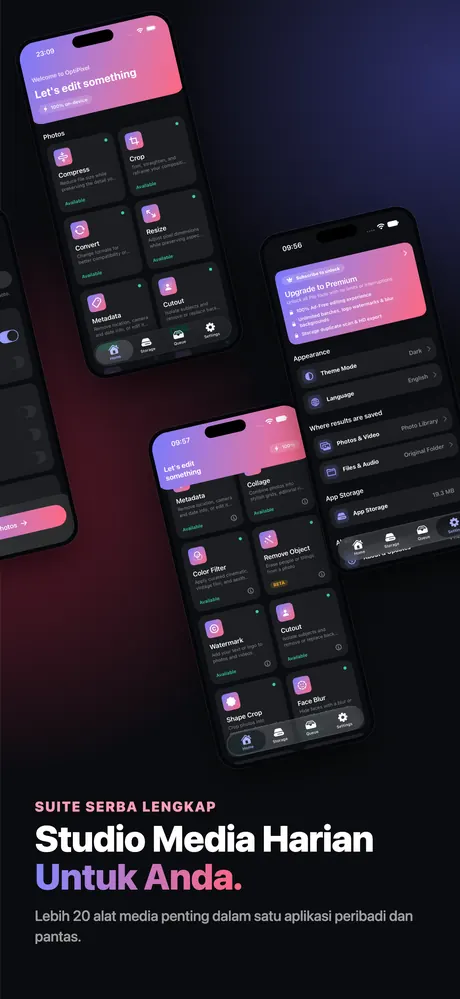 Tangkapan skrin OptiPixel di App Store 10