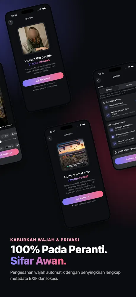 Tangkapan skrin OptiPixel di App Store 9
