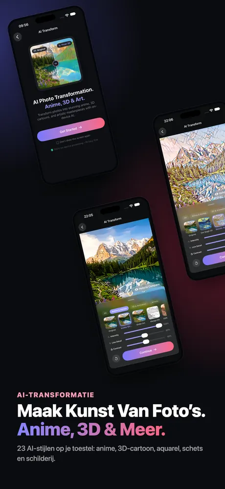 App Store-screenshot van OptiPixel 1