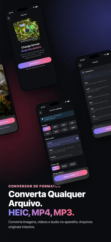 Captura do OptiPixel na App Store 6