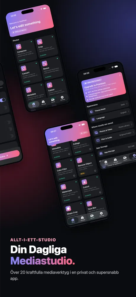 OptiPixel skärmbild från App Store 10